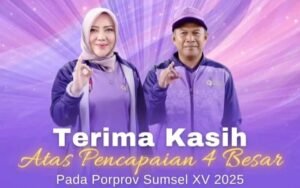 Ditangan Elba Roma Sebagai Ketua KONI, Musi Rawas Melejit di Porprov Juara 4