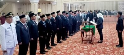Bupati Ratna Machmud Lantik 14 Pejabat Musi Rawas