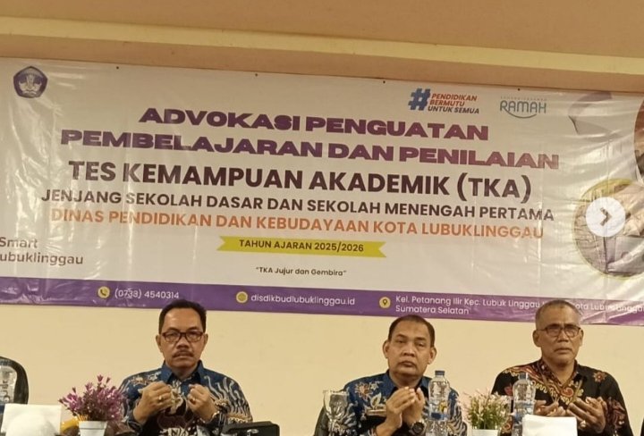 Disdik Kota Lubuk Linggau Sukses Memfasilitasi TKA Jenjang SD dan SMP
